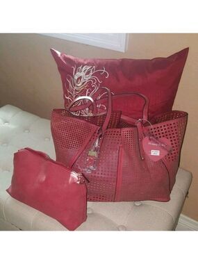 Rimen & Co 2 Pieces Womens Fashion Tote Bag